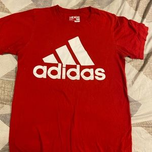 Classic Adidas red t Shirt